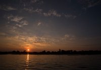 DSC 3985  Sunset and Clouds, Chobe River