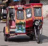 DSC 0870  Colorful Trike Taxi, Romblon