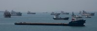 DSC 1413  Empty Container Ship, Singapore