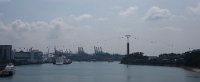 DSC 1440  Cable Cars over the Harbor, Singapore