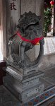 DSC 1739  Lion Guarding the Gateway to the Buddhist Temple, Singapore