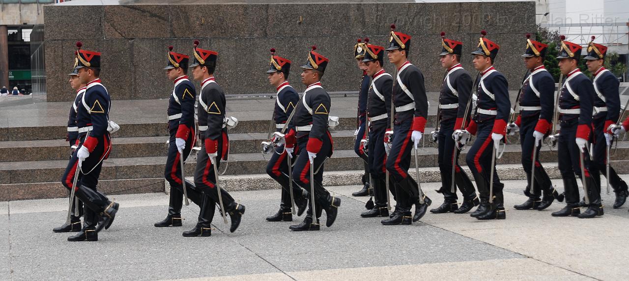 DSC_3239.JPG - Changing of the Guard in Independence Square, Montevideo, Uruguay.