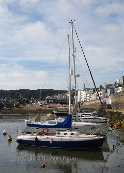 DSC_4341.JPG - Sailboats in Harbor, St. Peter Port, Guernsey