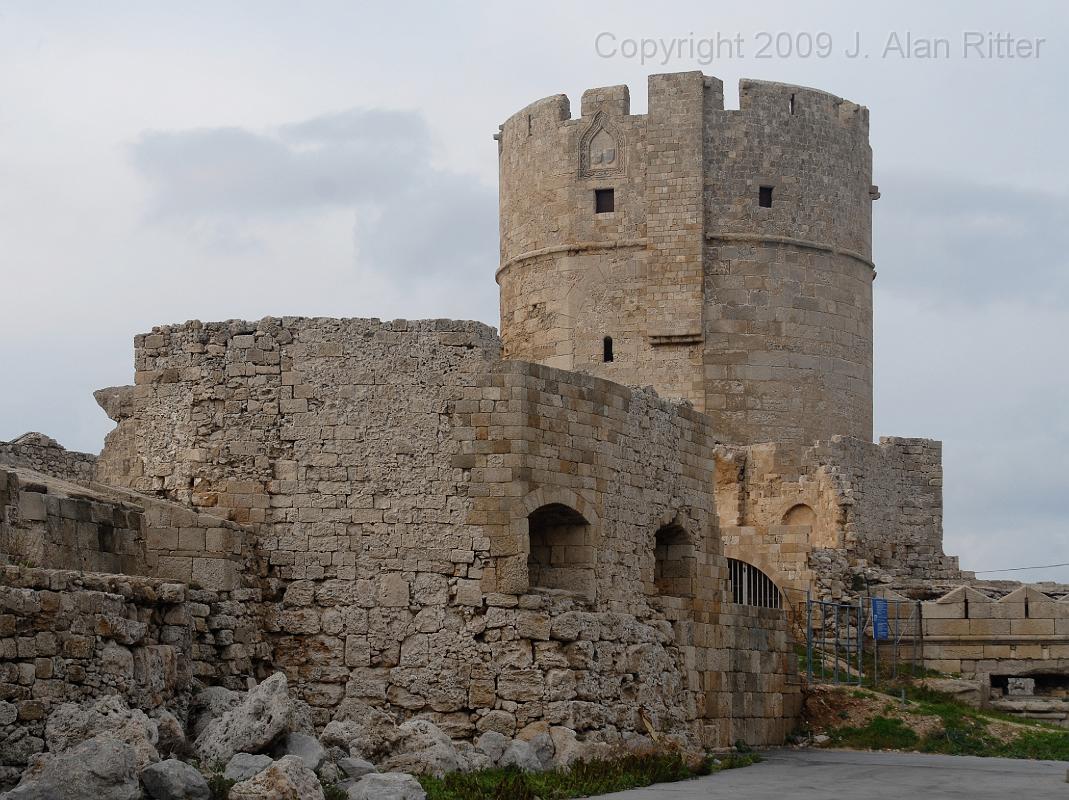 DSC_4308.JPG - Harbor fortifications in Rhodes.