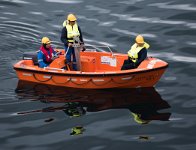 DSC 5159  Ship's Boat during Drills, Faroe Islands