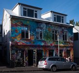 DSC 5394  Brightly Painted Building, Reykjavik