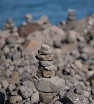 DSC 5448  Cairn on Reykjavik Shoreline
