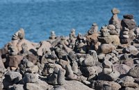 DSC 5454  Cairns on Reykjavik Shoreline