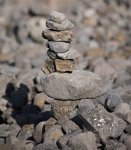 DSC 5456  Cairn on Reykjavik Shoreline