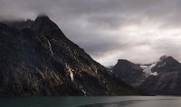 DSC 5509  Mountains, Clouds and Fjord, Greenland