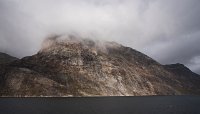 DSC 5562  Mountain and Clouds in Sun, Greenland