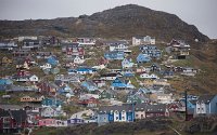 DSC 5734  Colorful Houses on the Hillside, Qaqotoq
