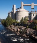 DSC 6105  Granary and Stream, Saguenay