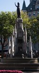 DSC 6321  Fountain and Statue, Quebec City