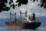 DSC 2814  Ship in Alotau Harbor