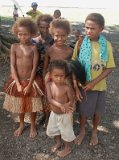 DSC 2818  Children Welcoming Visitors, Alotau