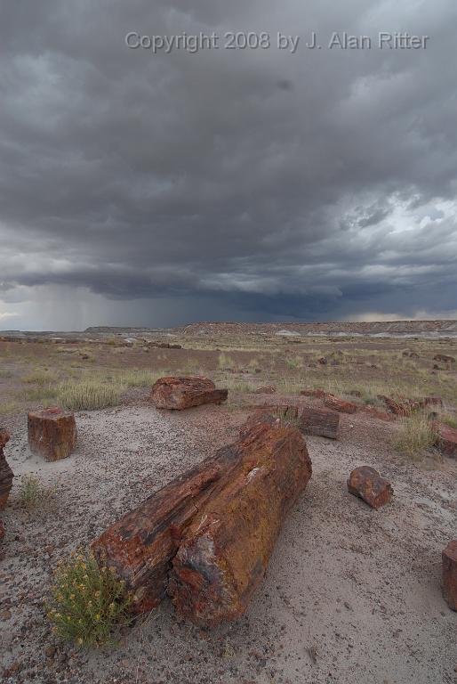 Slide_005.jpg - Threatening skies as the thunderstorms move closer.