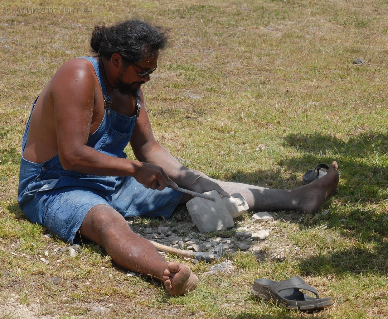 Slide_011.jpg - Local Artisan Carving Replicas for the Tourist Trade